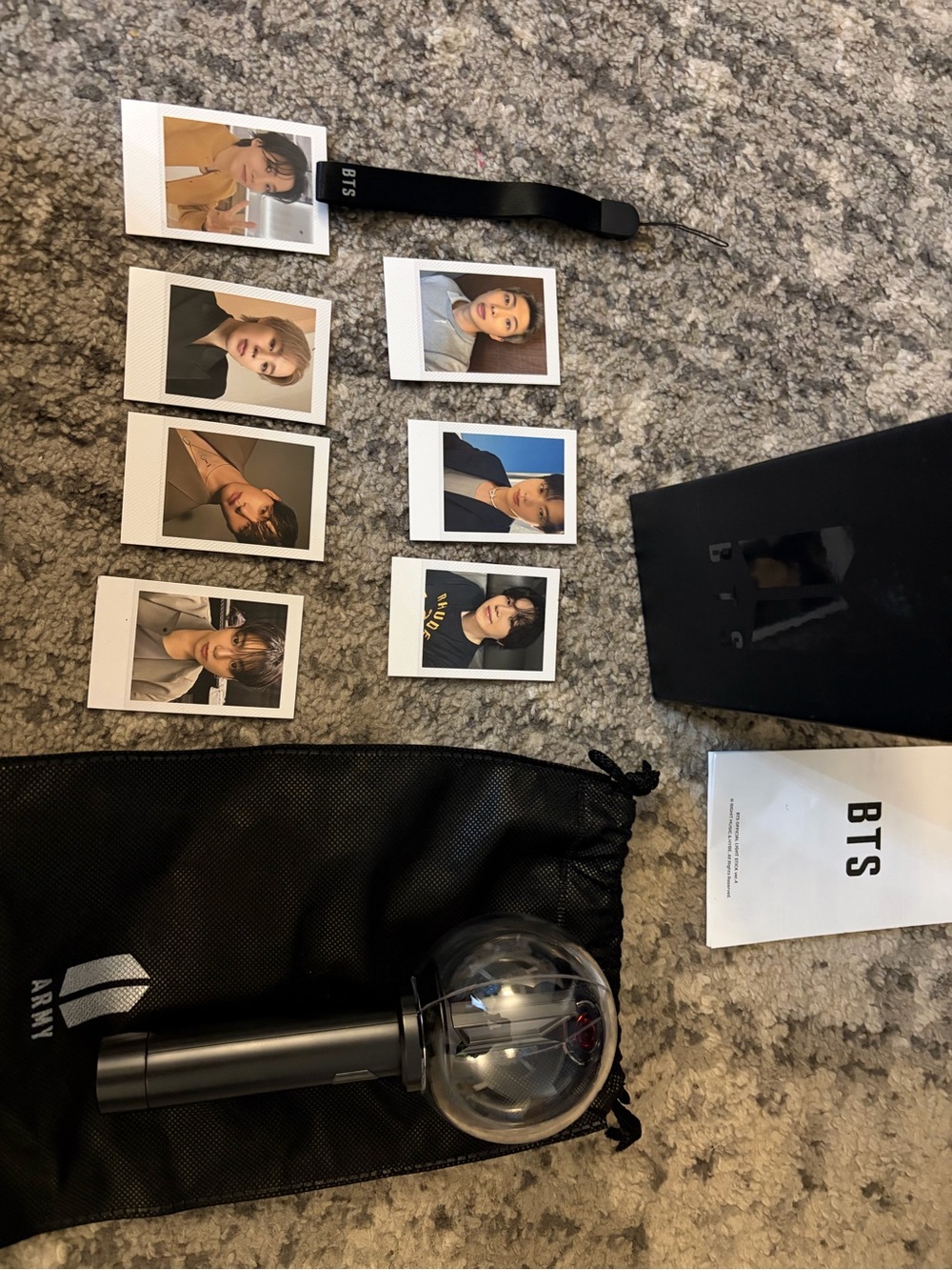 BTS Official Light Stick with everything